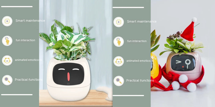 Smart Planter with AI & Sensors – Interactive Plant Care System