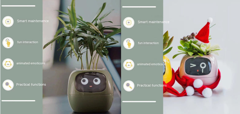 Smart Planter with AI & Sensors – Interactive Plant Care System