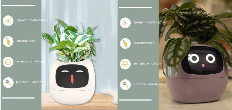 Smart Planter with AI & Sensors – Interactive Plant Care System