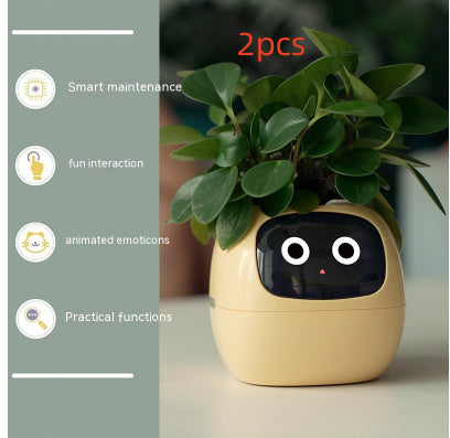 Smart Planter with AI & Sensors – Interactive Plant Care System