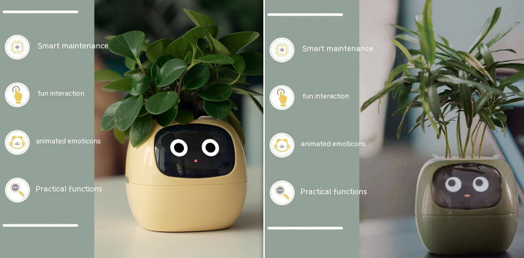 Smart Planter with AI & Sensors – Interactive Plant Care System