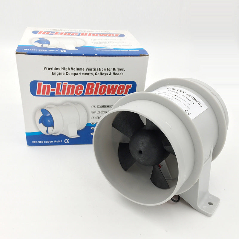 DC Fan Ventilation Fan for High Airflow | 3-4 Inch Blower Motor