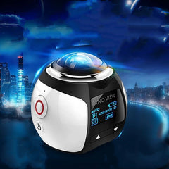 VR Virtual Reality Camera V10, Waterproof, 5MP-16MP, 90-Min Battery