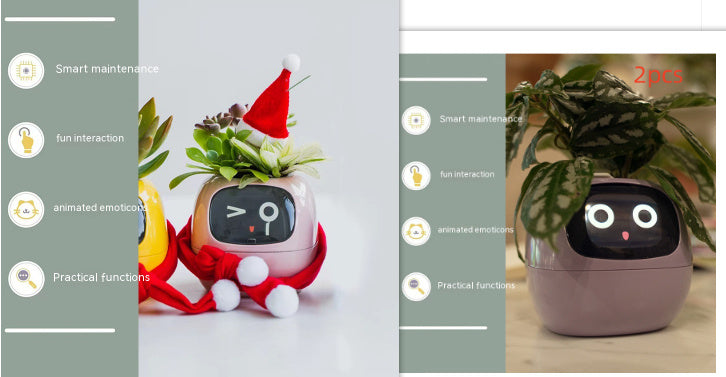 Smart Planter with AI & Sensors – Interactive Plant Care System