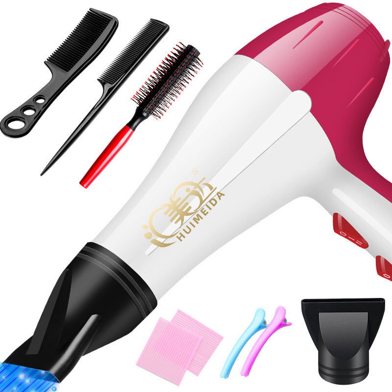 Hot & Cold Hair Dryer with 6-Speed Control and Negative Ion Technology