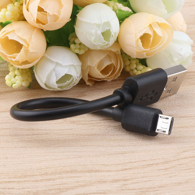 15cm Short Micro USB & Type-C Fast Charging Cable