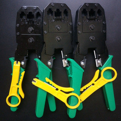 Multifunctional 3-in-1 Network Cable Pliers with Stainless Steel Handle