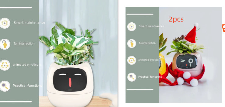 Smart Planter with AI & Sensors – Interactive Plant Care System