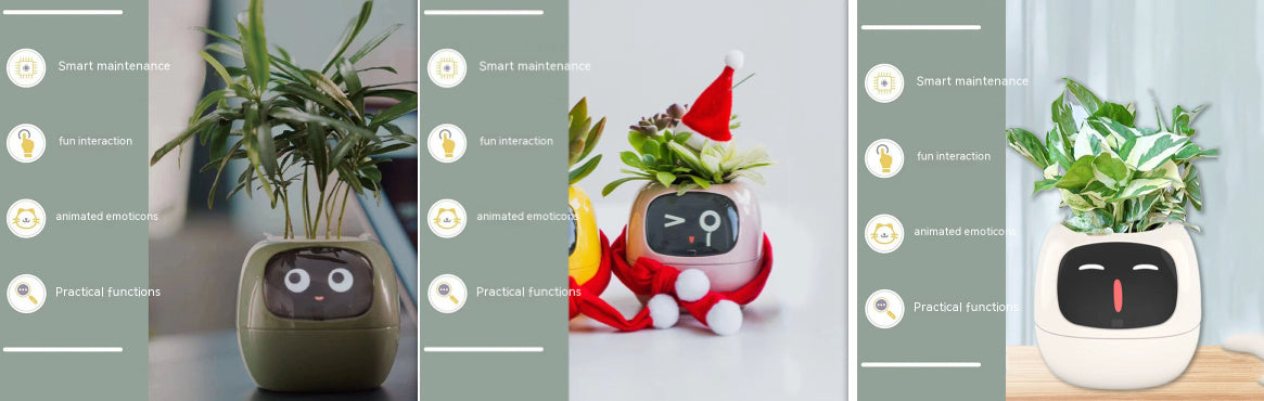 Smart Planter with AI & Sensors – Interactive Plant Care System