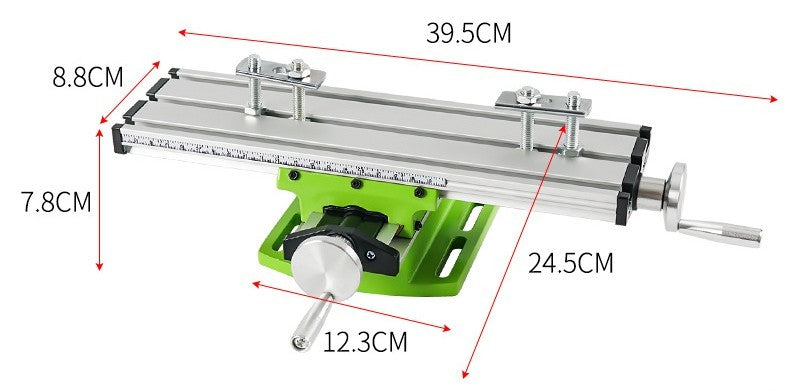 Compact Mini Bench Drill and Milling Machine – 240W, 220V Power Supply