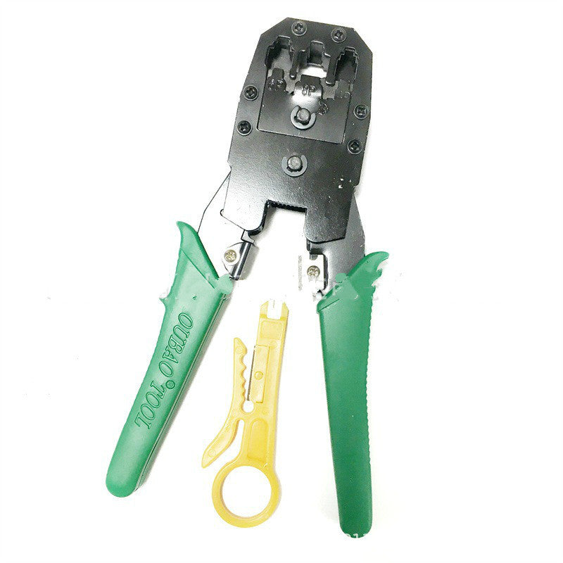 Durable Network Tool Stripping Pliers with Rubber Handle