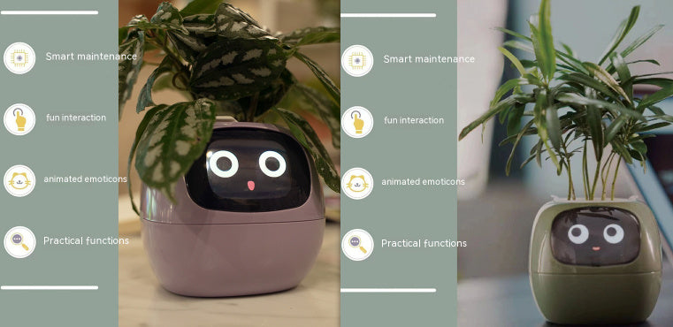 Smart Planter with AI & Sensors – Interactive Plant Care System