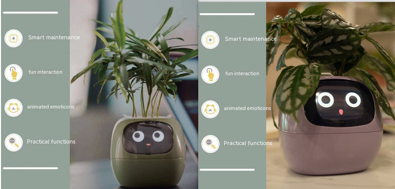 Smart Planter with AI & Sensors – Interactive Plant Care System