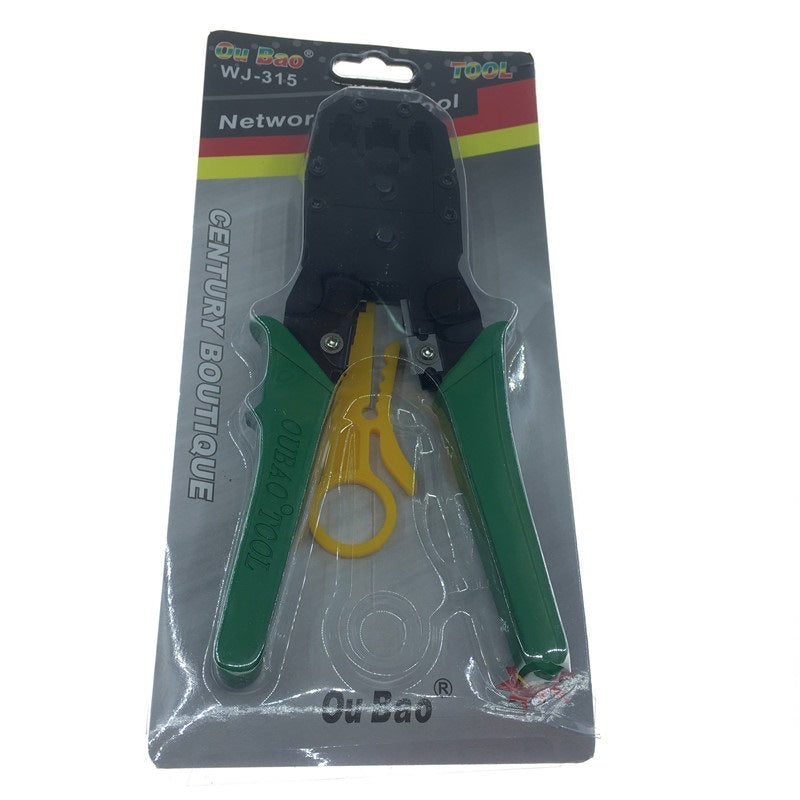 Durable Network Tool Stripping Pliers with Rubber Handle