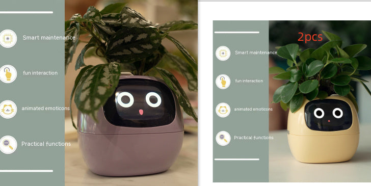 Smart Planter with AI & Sensors – Interactive Plant Care System