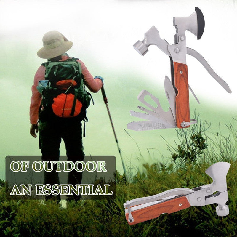 Stainless Steel Outdoor Multi-Purpose Pliers with 11 Tools