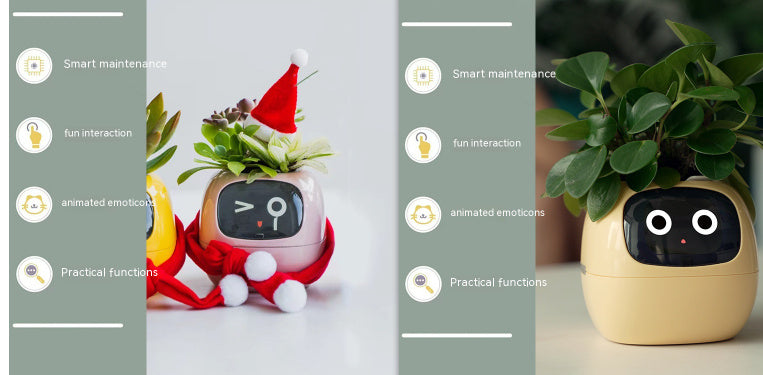 Smart Planter with AI & Sensors – Interactive Plant Care System