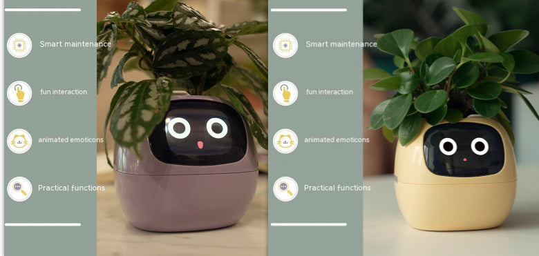 Smart Planter with AI & Sensors – Interactive Plant Care System