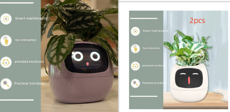 Smart Planter with AI & Sensors – Interactive Plant Care System