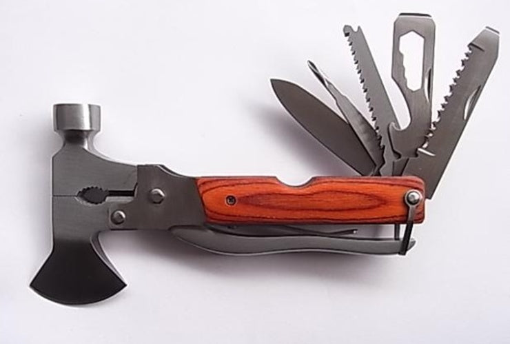 Stainless Steel Outdoor Multi-Purpose Pliers with 11 Tools