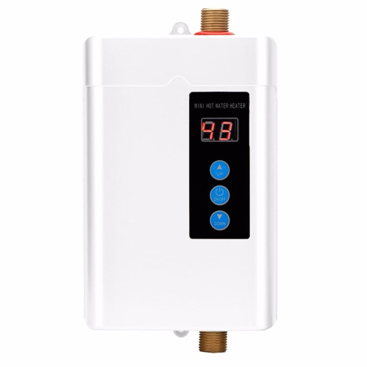 UK Plug 3000W  Electric Water Heater With Remote Control Adjustable