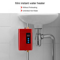 US Plug 3000W  Electric Water Heater With Remote Control Adjustable