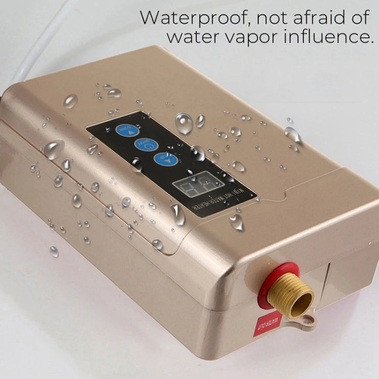 Mini Instant Water Heater with Remote Temperature Control & Touchscreen