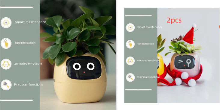 Smart Planter with AI & Sensors – Interactive Plant Care System