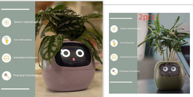 Smart Planter with AI & Sensors – Interactive Plant Care System