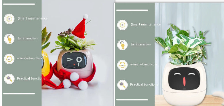 Smart Planter with AI & Sensors – Interactive Plant Care System