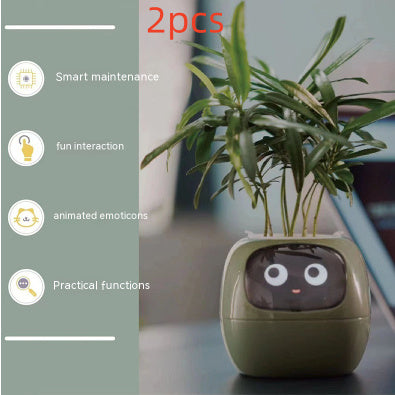 Smart Planter with AI & Sensors – Interactive Plant Care System