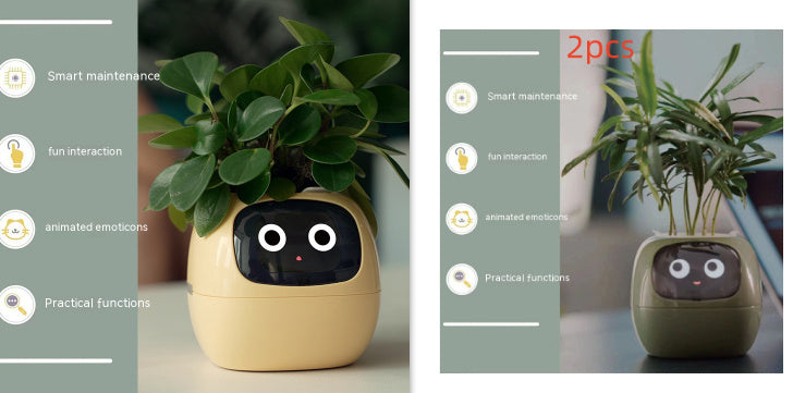 Smart Planter with AI & Sensors – Interactive Plant Care System