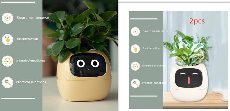 Smart Planter with AI & Sensors – Interactive Plant Care System